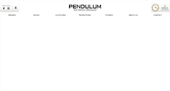 Desktop Screenshot of pendulum.co.th
